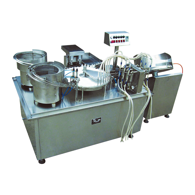 灌裝上塞軋蓋一體機(jī)